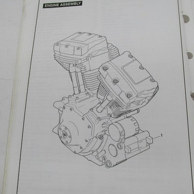 Harley Davidson Official Factory 2012 Softail Models Parts Catalog 994
