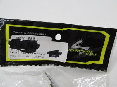 Scorpion Helmet EXO Covert Covert-X Sun Visor Ruby Mirror Inner Shield