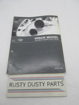 Harley Davidson Official Factory 2006 VRSCR V-Rod Models Parts Catalog
