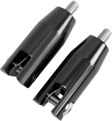 Accutronix Rear Footpeg Mounts Black FPMT501-B