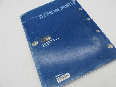 Harley-Davidson Official Factory 2002 FLT Police Models Parts Catalog