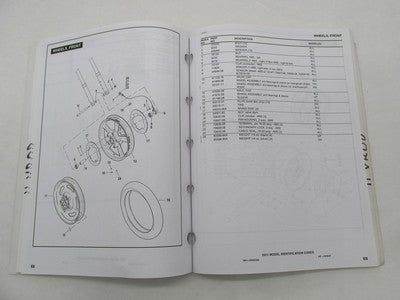 Harley-Davidson Official Factory 2011 VRSC V-Rod Parts Catalog 99457-11