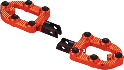 Arlen Ness MX Driver Footpeg Orange 07-969