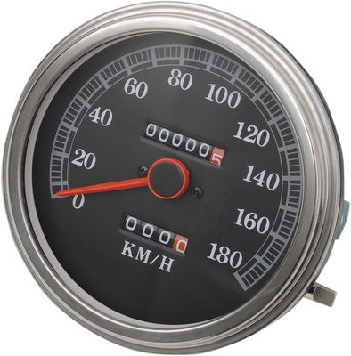 Drag Specialties FL-Style 2:1 Speedometers 89-95 KM/H Face 2210-0345
