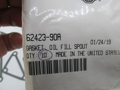 Lot of 10 Harley Davidson Genuine NOS Oil Fill Spout Gasket 62423-90A