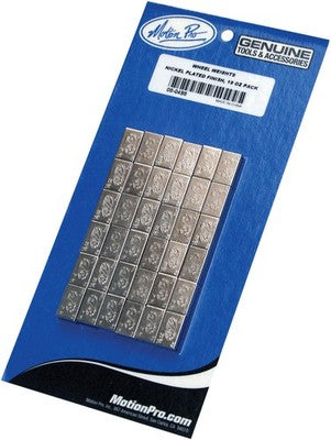 Motion Pro Steel Wheel Weights 18oz. - Nickel 08-0498