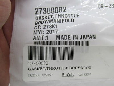Lot of 2 Harley Davidson Genuine NOS (2 pkgs) Throttle Gasket 27300082