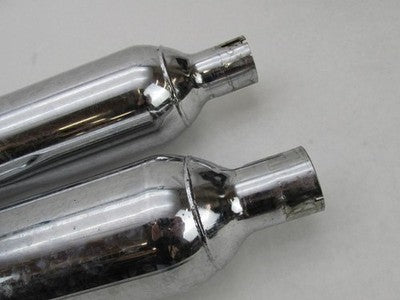 Pair of Harley-Davidson Genuine Stock Exhaust Mufflers 65846-95B 65538-95B