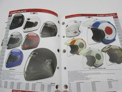 Drag Specialties Parts unlimited 2012 Helmet & Apparel Catalog Book