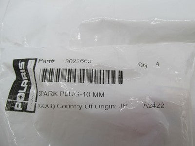 Lot of 4 NGK Spark Plugs 95897 MR7F 10MM Polaris 3022662