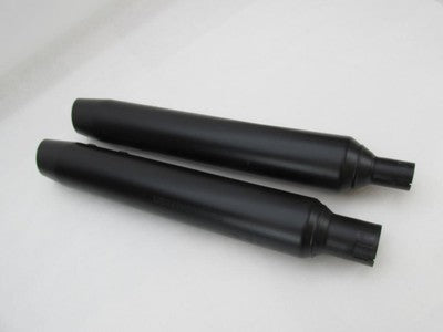 Pair of Harley-Davidson Genuine 17-22 Black Exhaust Mufflers 64901269