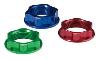 Moose Racing Steering Stem Nut Green 0410-0377