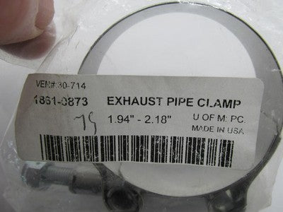 Harley Davidson NOS Exhaust Pipe Clamp 1.94"-2.18" 1861-0873 #30-714