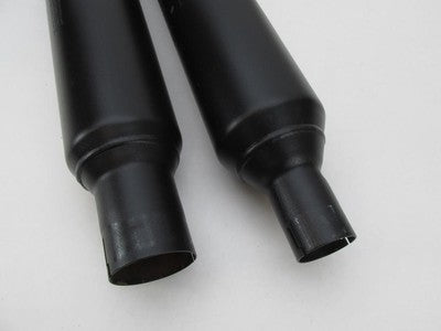 Pair of Harley-Davidson Genuine 17-22 Black Exhaust Mufflers 64901269