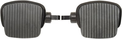 Drag Specialties Footboards 4" Black 1621-0725