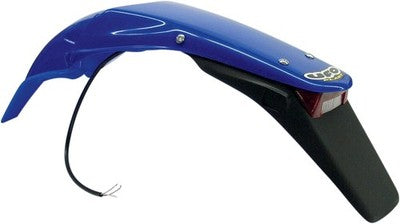 UFO Enduro Rear Fender with Light Reflex Blue YA03868-089