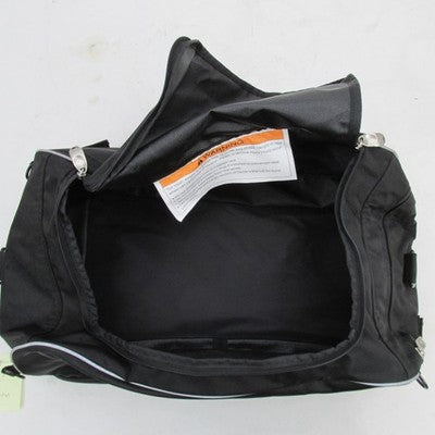 Harley-Davidson Genuine Shoulder Strap Expandable Black Duffel 19"x12"