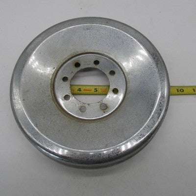 Vintage Harley-Davidson Panhead Chrome Brake Drum Wheel Hub Cover Used