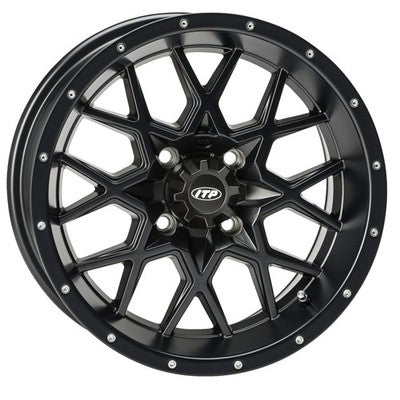 I.T.P. Hurricane Wheels Gloss Black 1522762724B