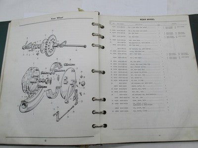 Honda Official Factory 1961-1968 CB77 CL77 Parts Catalog Manual Book