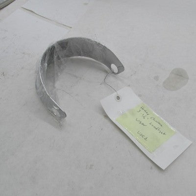 Harley Motorcycle Headlight Visor 5-3/4" Chrome Trim 5.75"