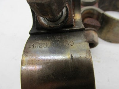 Pair of Harley-Davidson Genuine 1-3/4" 1.75" Exhaust Muffler Clamps