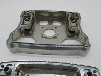 Set of 2 Early Big Dog Harley Evo S&S Lower Chrome Billet Rocker Boxes