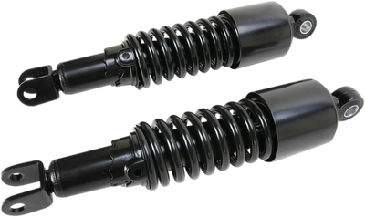 Emgo Custom Shorty Shocks Black/Black Clevis Lower Mounting w/Shroud 1