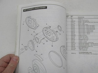Harley-Davidson Official Factory 2004 Dyna Models Parts Catalog 99439-