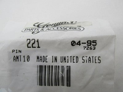 Lot of 9 Harley Davidson NOS Genuine Dowel Pins 221