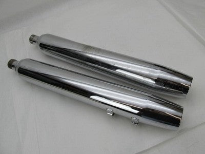 Pair of Harley-Davidson Genuine Touring Exhaust Mufflers 65539-95A