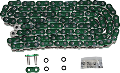 EK ZVX3 Sealed Extreme Sportbike Series Chains 120 Green 525 525ZVX3