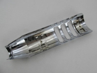 Harley Davidson Genuine Chrome Sportster 48 Slotted Muffler Heat Shiel