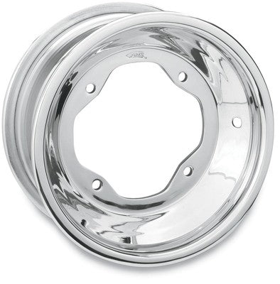 AMS Rolled-Lip Spun Aluminum Wheel 10x5 - 3+2 Offset - 4/144 - Polishe