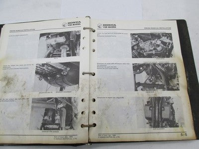 Honda Official Factory 1984-1985 V30 Magna VF500C Motorcycle Service S