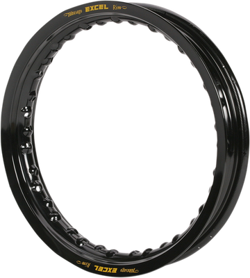 Excel Takasago Rear Rim 12x1.60 Black ACK411