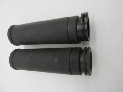 Pair of Harley-Davidson Genuine Stock Black Rubber 1" Handlebar Grips