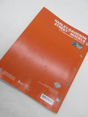 Harley-Davidson Official Factory 2015 Street Models Parts Catalog 9961