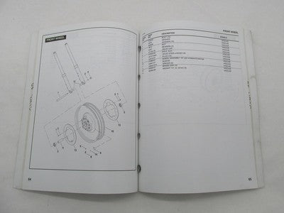 Harley-Davidson Official Factory 2005 VRSC V-Rod Parts Catalog 99457-05