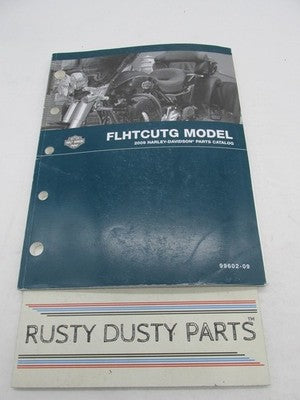 Harley-Davidson Official Factory 2009 FLHCUTG Models Parts Catalog 996