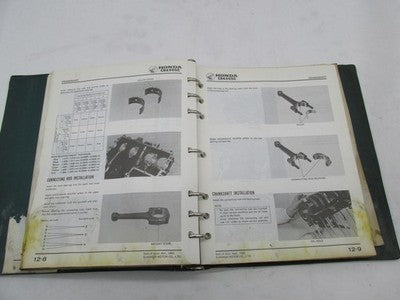Honda Official Factory 1983-1985 CB550SC CB650SC Nighthawk Service Sho