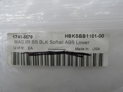 Magnum Shielding XR SS Black Harley Softail Lower ABS Brake Line 1741-