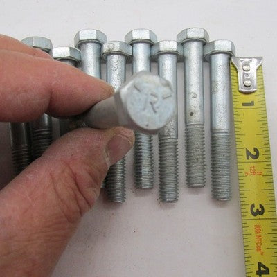 Lot of 10 Harley-Davidson OEM NOS 3/8"-16 x 2-3/4" Hex Head Cap Bolt 4