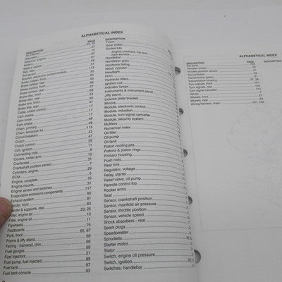 Harley-Davidson Official Factory 2005 FLSTFSE Parts Catalog 99430-05