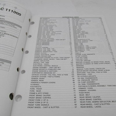 Harley-Davidson Official Factory 2010 Dyna Models Parts Catalog 99439-