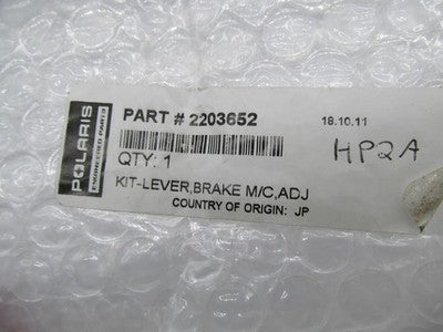 Polaris Victory Genuine NOS Cross Country Boardwalk Front Brake Lever