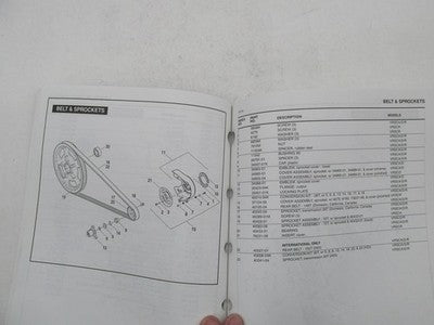 Harley-Davidson Official Factory 2006 VRSC Models Parts Catalog 99457-