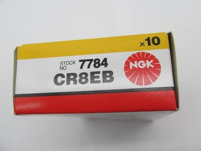 Lot of 9 NGK Spark Plugs 7784 CR8EB