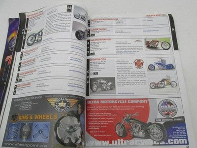 American Motorcycle Dealer AMD 2006 V-Twin Builder Book