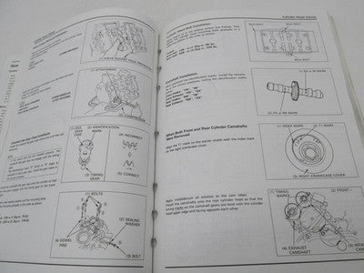 Honda Official Factory Motorcycle 90-93 VFR750F Service Manual Book